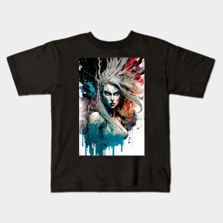 Fierce Goddess of Love Illustration Kids T-Shirt